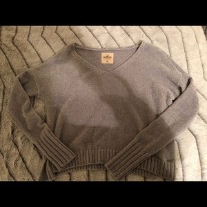 Soft open neck sweater